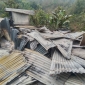 রাঙামাটিতে দুর্বৃত্তদের দেয়া আগুনে সাংবাদিক নির্মল বড়ুয়া মিলন এর বাগান বাড়ি পুড়ে ছাই