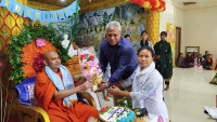 বিজয়ানন্দ থেরো’র ৪১তম জন্মদিন উদযাপন